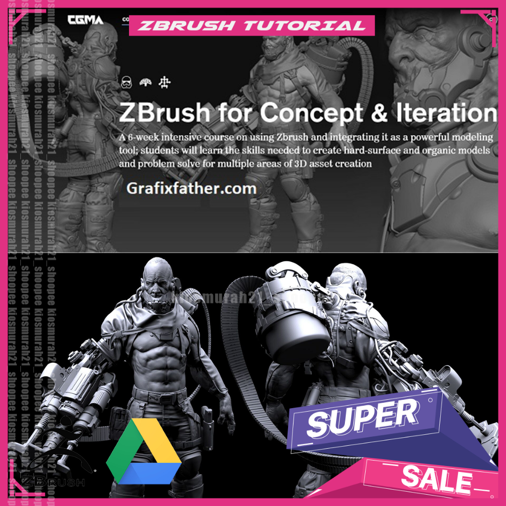 CGMA - ZBrush for Concept & Iteration - Frame Zbrush Tutorial
