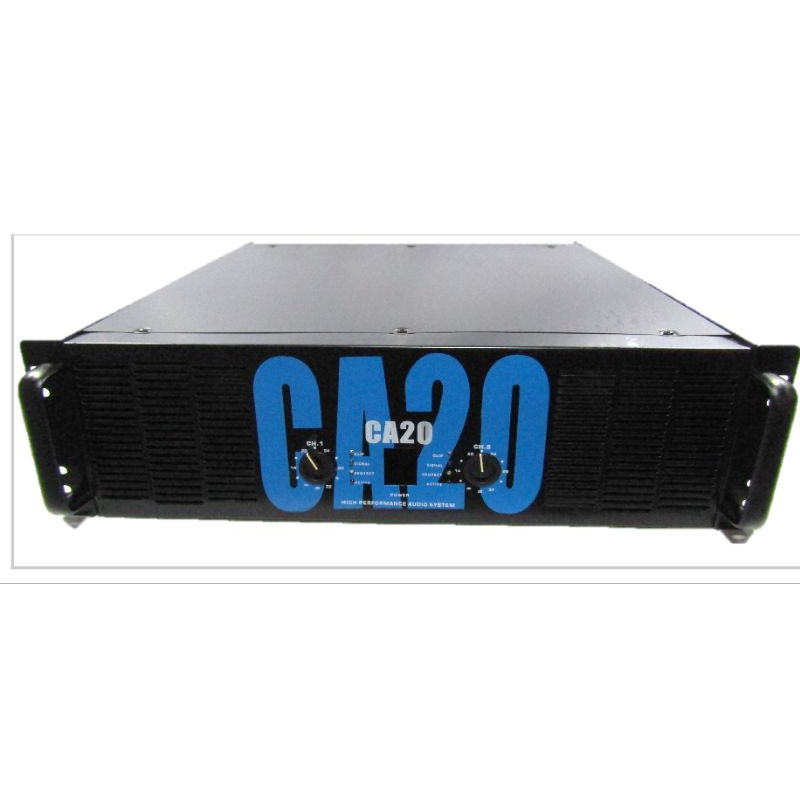 BOX POWER AMPLIFIER CA20/C20 PLUS KNOP PLUS LAMPU INDIKATOR