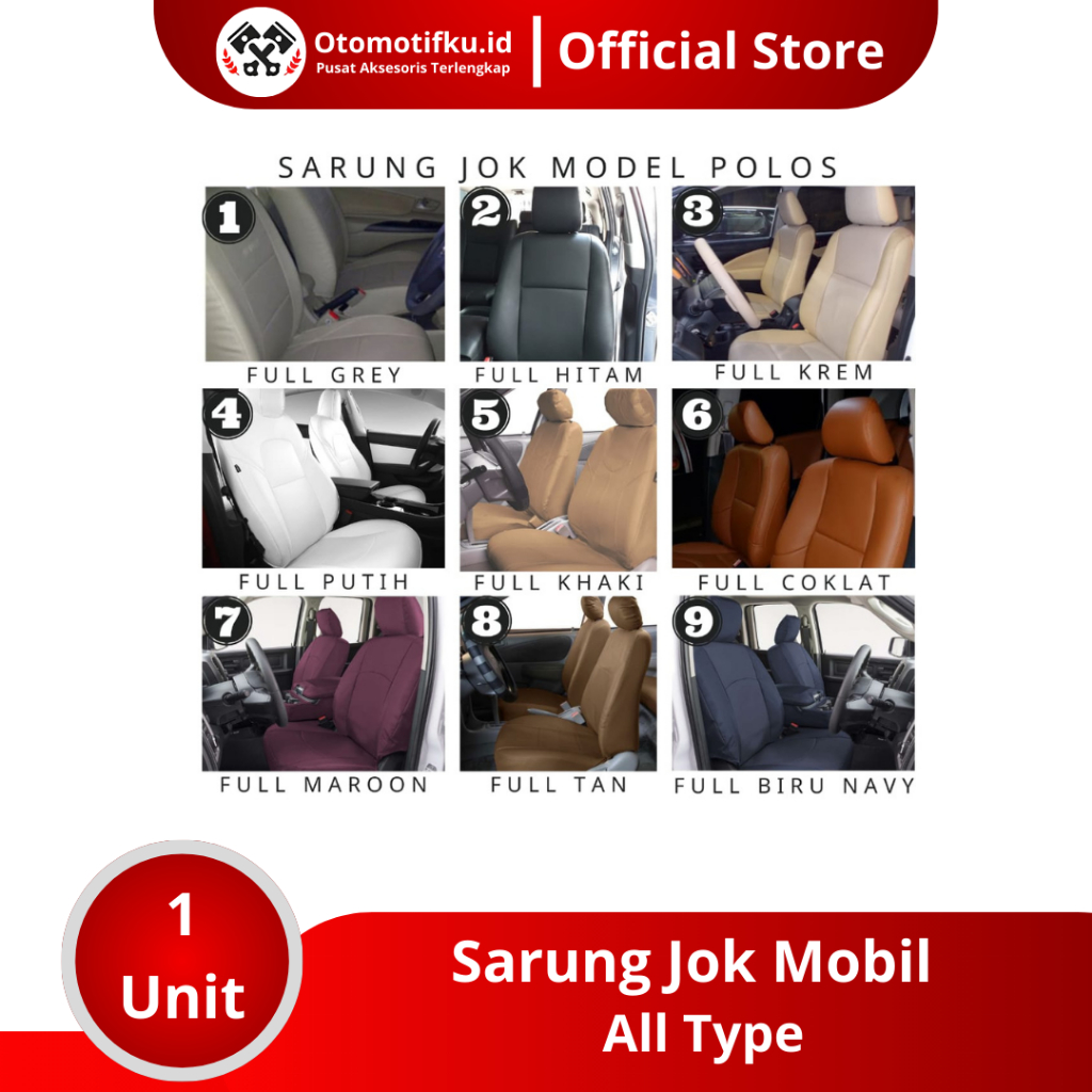 SARUNG JOK MOBIL INOVA 2005-2015 3 BARIS CAR