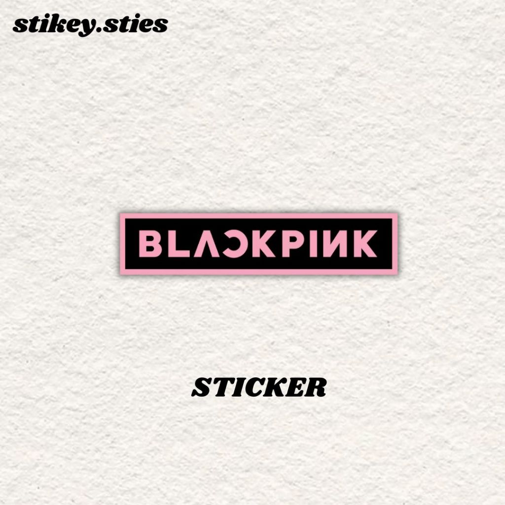 

STICKER BLACKPINK KPOP AESTHETIC BRAND ANTI AIR VINYL / STIKER HELM LAPTOP HP MOTOR TUMBLR TAS KOPER