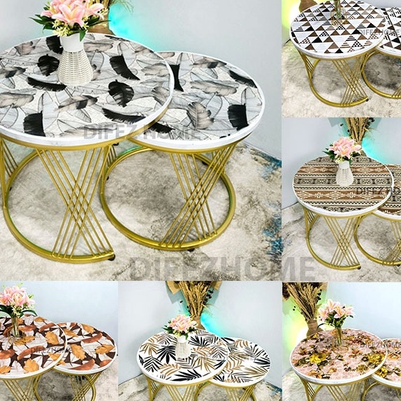 Top Taplak Meja Bulat Aesthetic 6cm 5cm Alas Meja Kain Bulat Kecil Estetik