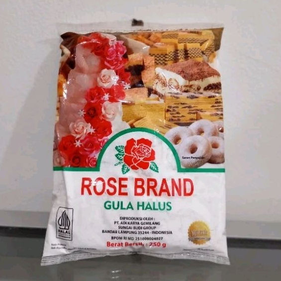 

Gula Halus Rose Brand 250 Gr