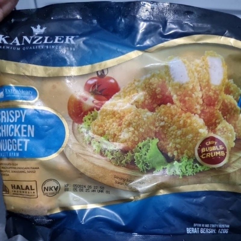 

KANZLER NUGGET CRISPY 120gr
