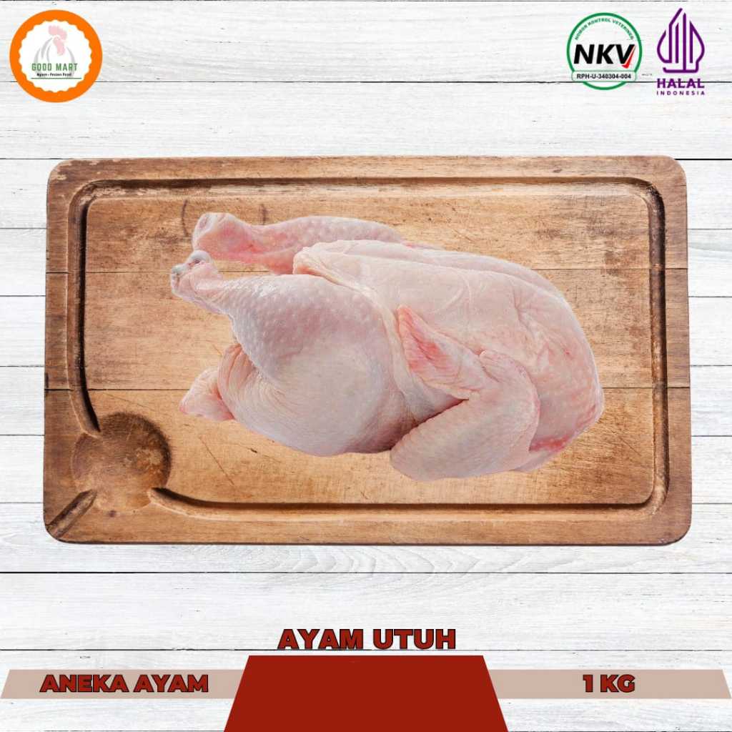 

Ayam Utuh Segar 800 Gram