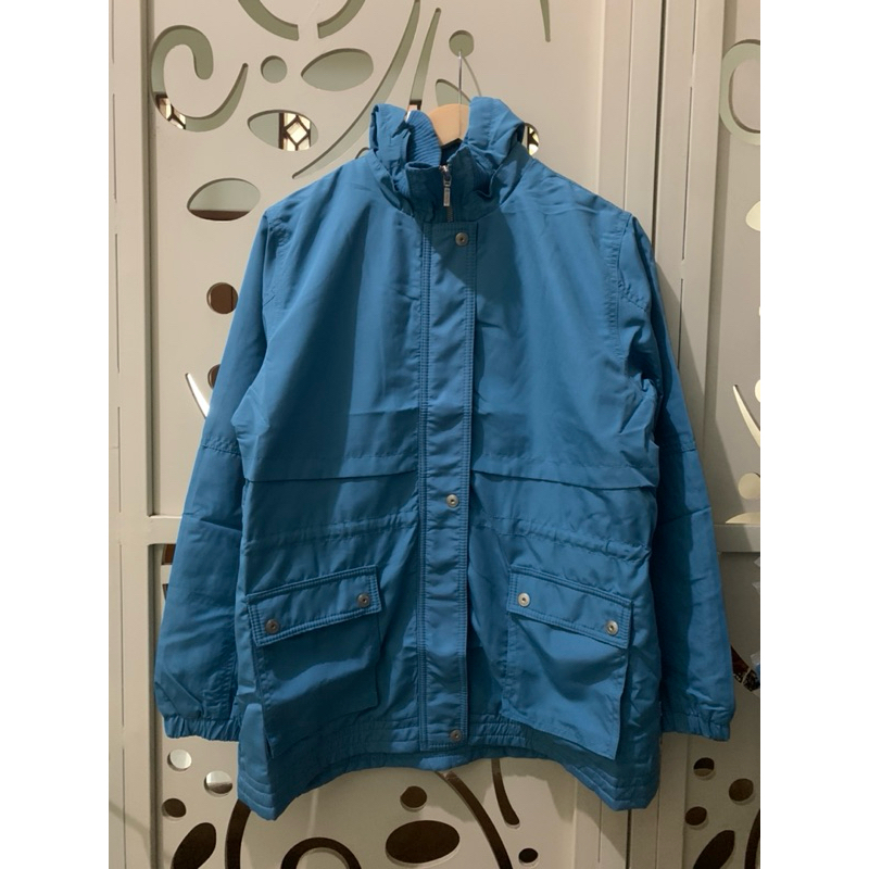 Jaket Parasut Wanita Ako Biru 11-0346