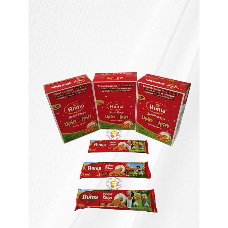 

Roma Kelapa Box (1 Box isi 10 Sachet)