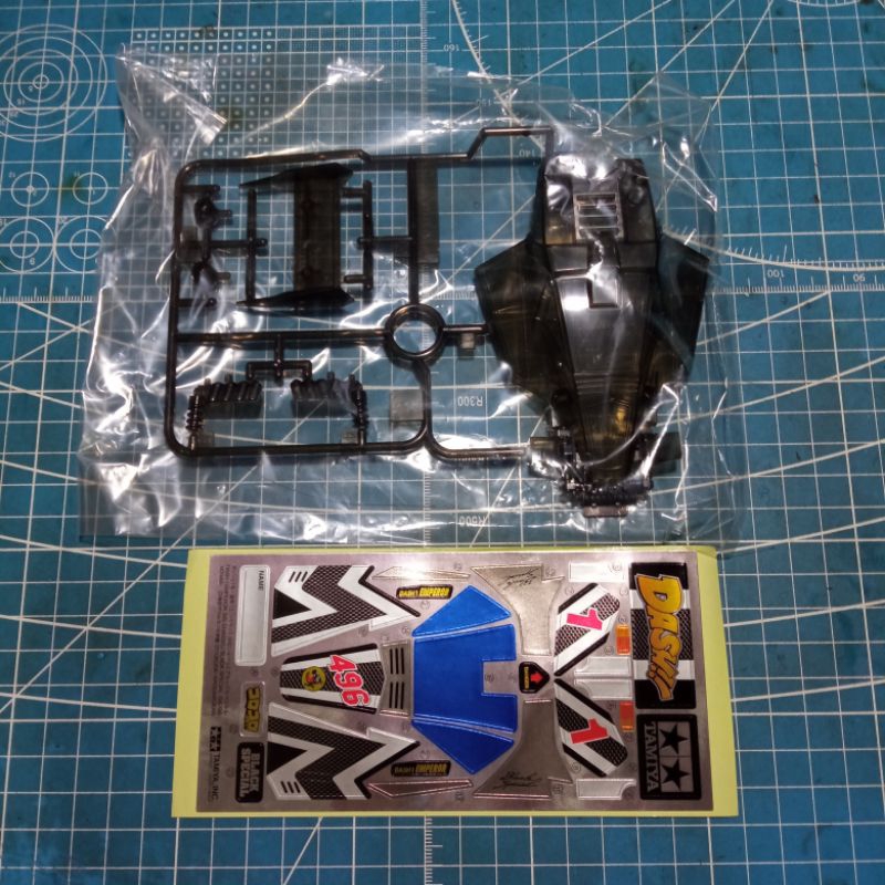 Tamiya body dash 1 emperor black smoke / body tamiya dash 1 emperor  / tamiya body emperor / body ta