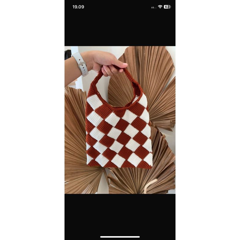 Aneka tas rajut, custom