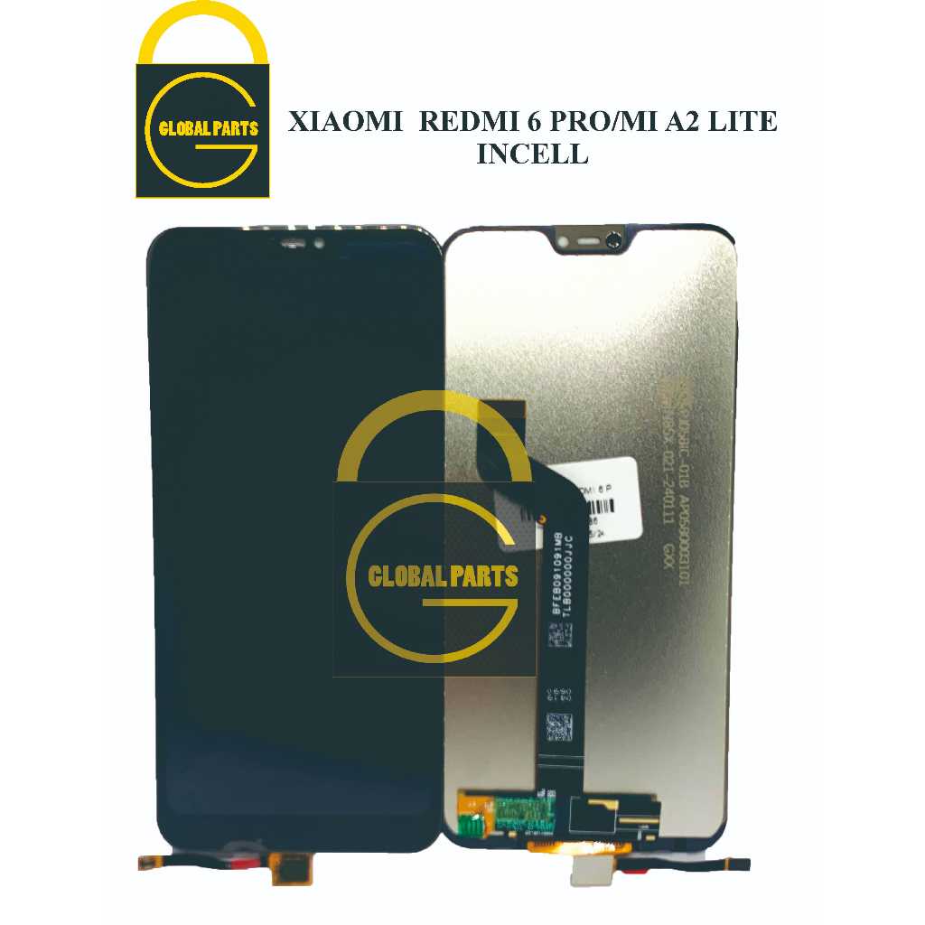 LCD TOUCHSCREEN XIAOMI REDMI 6 PRO/ MI A2 LITE - ORIGINAL 1SET - KUALITAS TERBAIK 100% OEM
