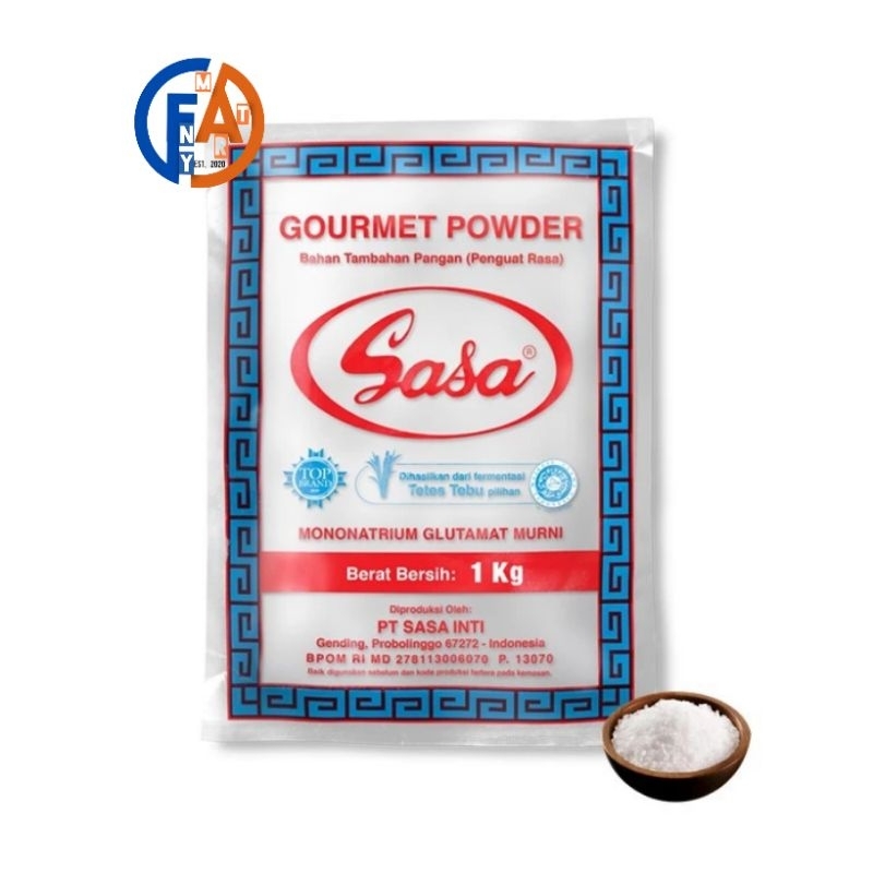 

SASA MSG 1 KG | Sasa Penyedap Masakan Pecin Micin 1kg