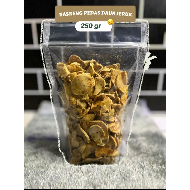 

BASRENG PEDAS DAUN JERUK 250 GR