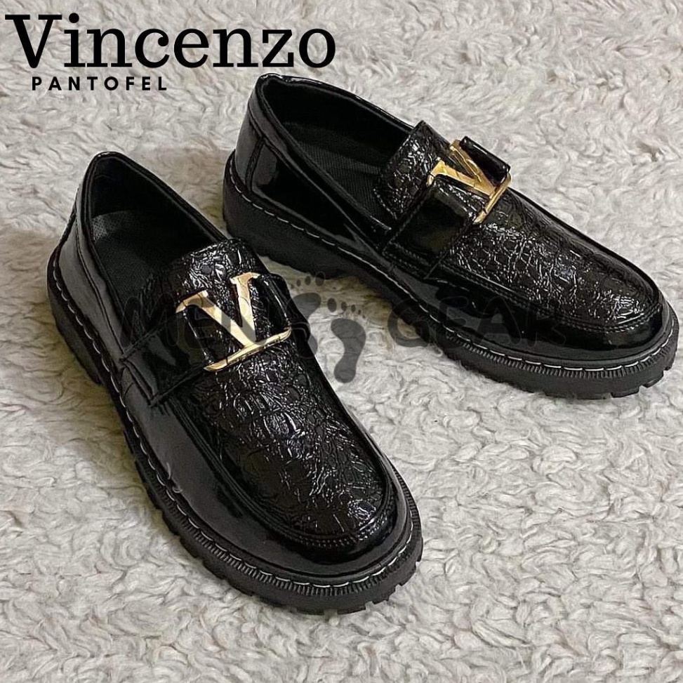 Paling Diminati MENFOOTGEAR Sepatu Pria Sepatu Formal Pria Vincenzo Docmart Karet Empuk