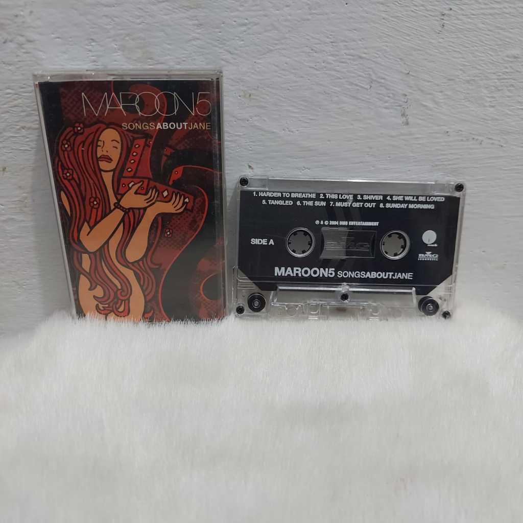 Kaset Pita Maroon 5 Song About Jane - Jual Kaset