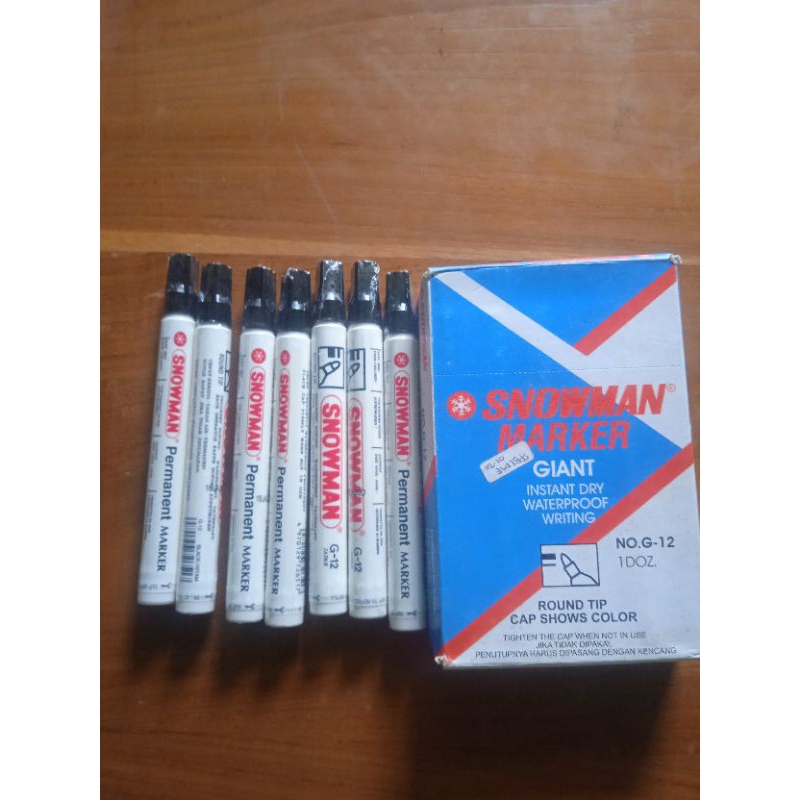 

Spidol permanen snowman