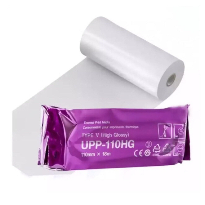 

RB Sony UPP -110HG Kertas USG Roll Paper Type V High Glossy 110mm X 18M