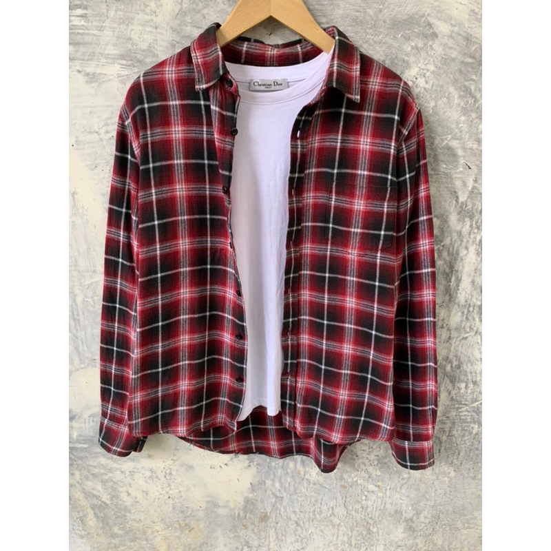 Kemeja Flanel Veterano Vonducth Second Original