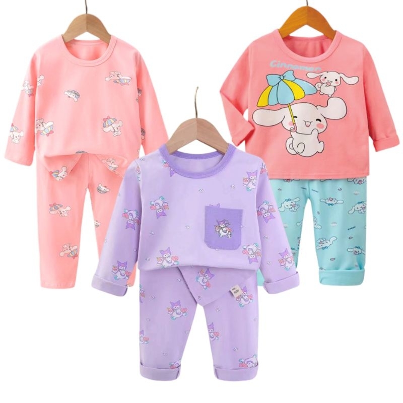 Baju Tidur Perempuan Untuk Anak Usia 1-7 tahun | Baju Tidur import