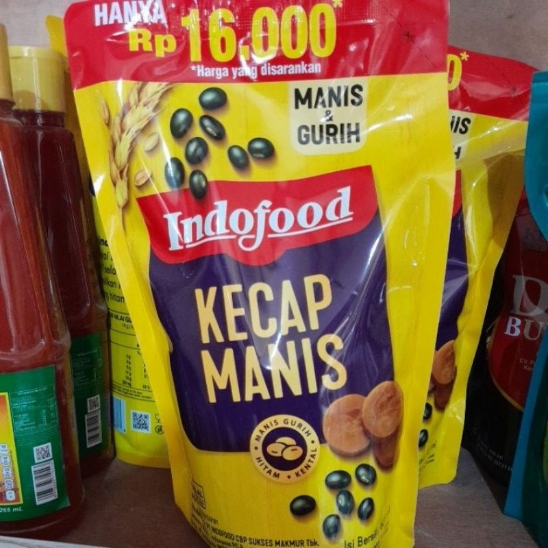 

Kecap manis Indofood 520ml