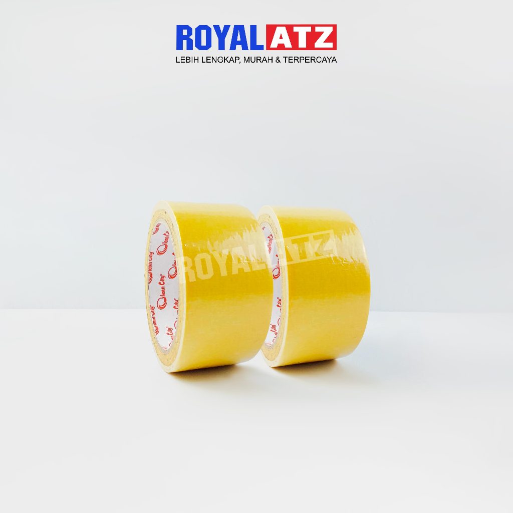 

Lakban Kertas / Masking Tape Olean City Ukuran 2 Inch / 48 Mm