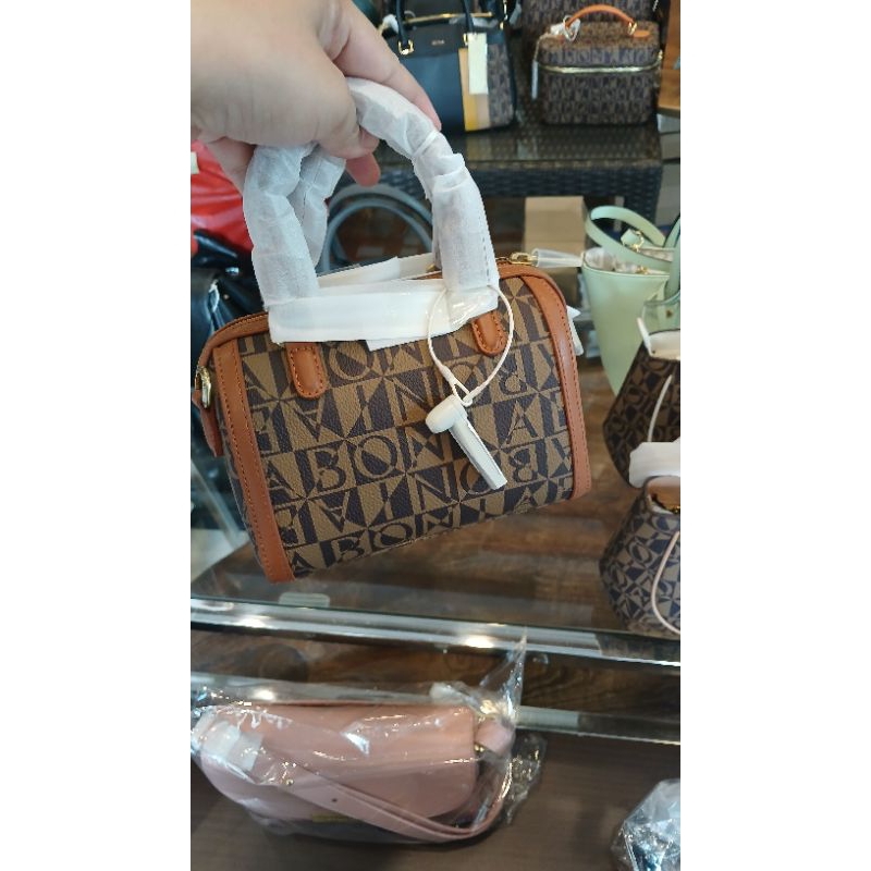 Tas Wanita Bonia Mini Speedy Monogram