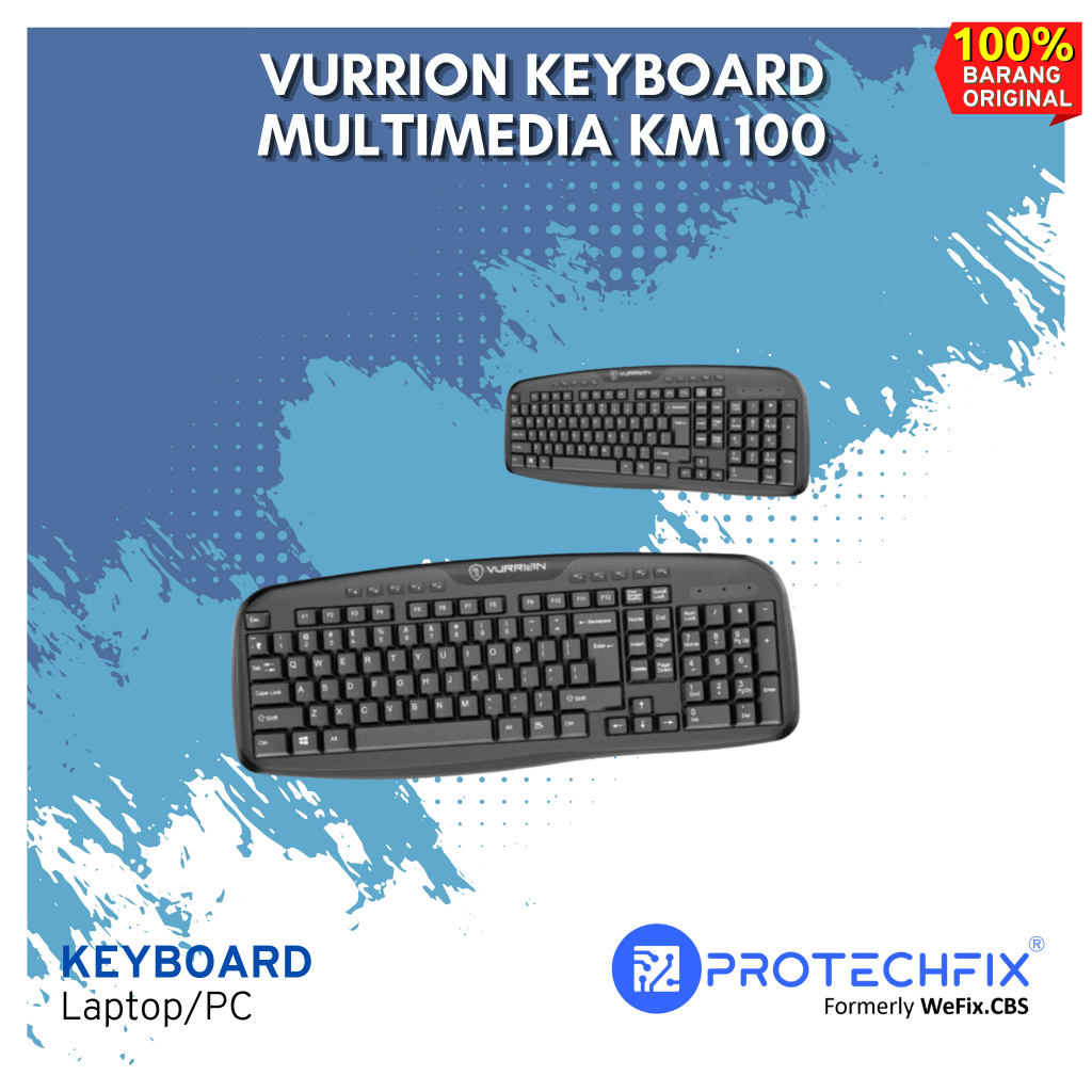 VURRION KEYBOARD MULTIMEDIA KM 100