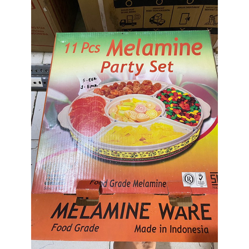 wadah bowl melamine party set