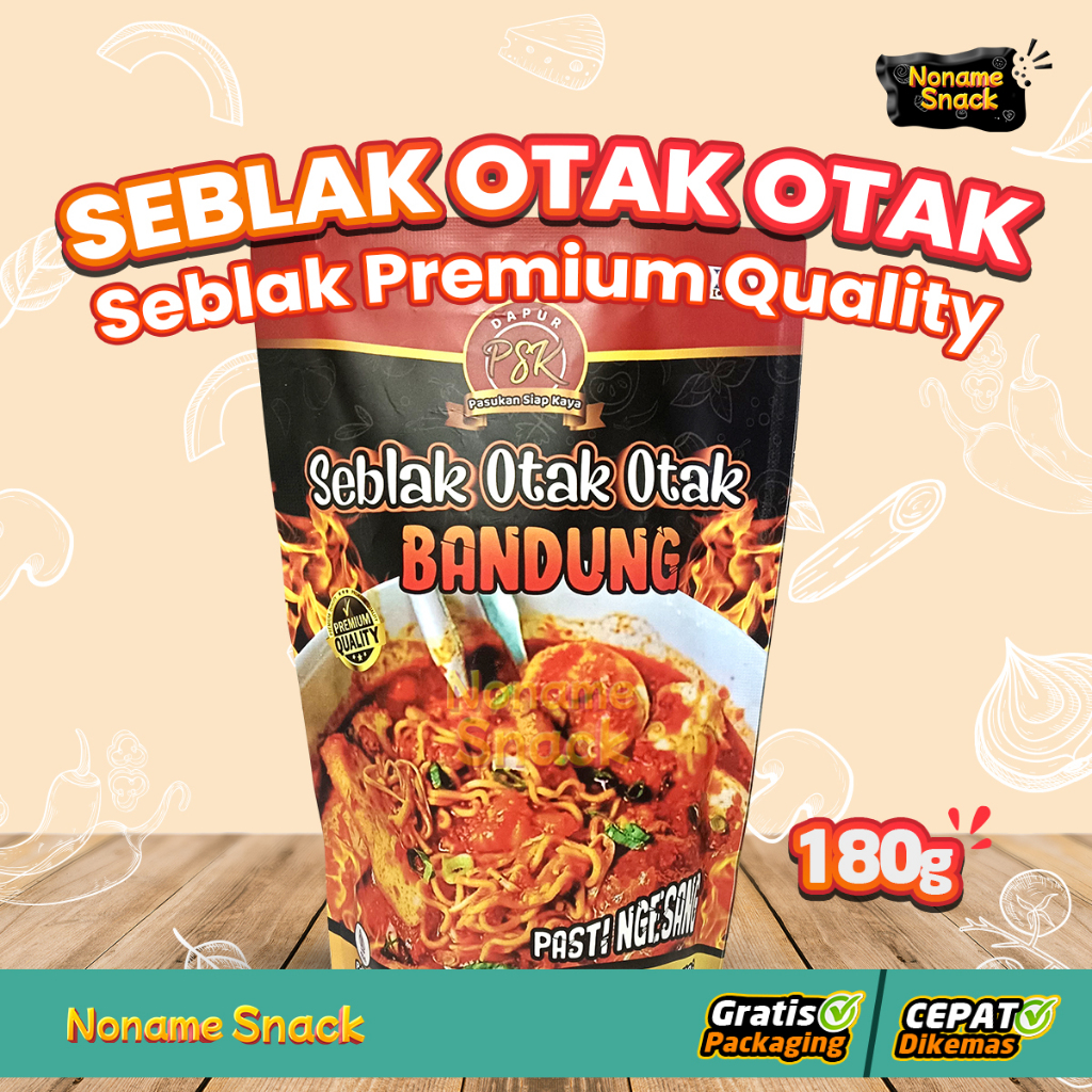 

Noname Snack - Seblak Otak-Otak 180g