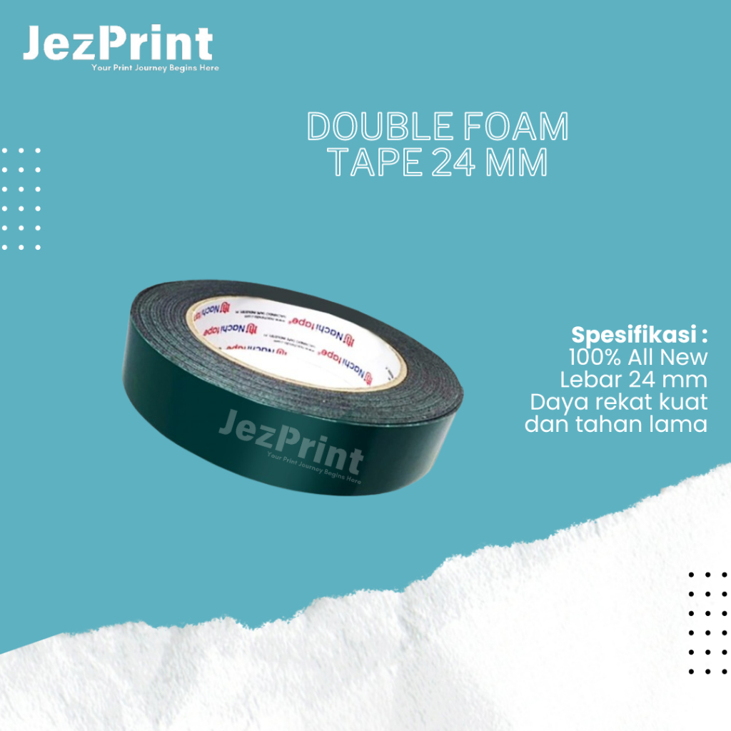 

Double Foam Tape 24mm, Double Tape Busa, Double Foam Nachi Tape