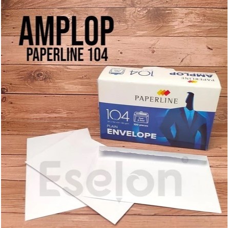 

[MaxMart]Amplop paperline 104 PPS/ Amplop Putih+ perekat/