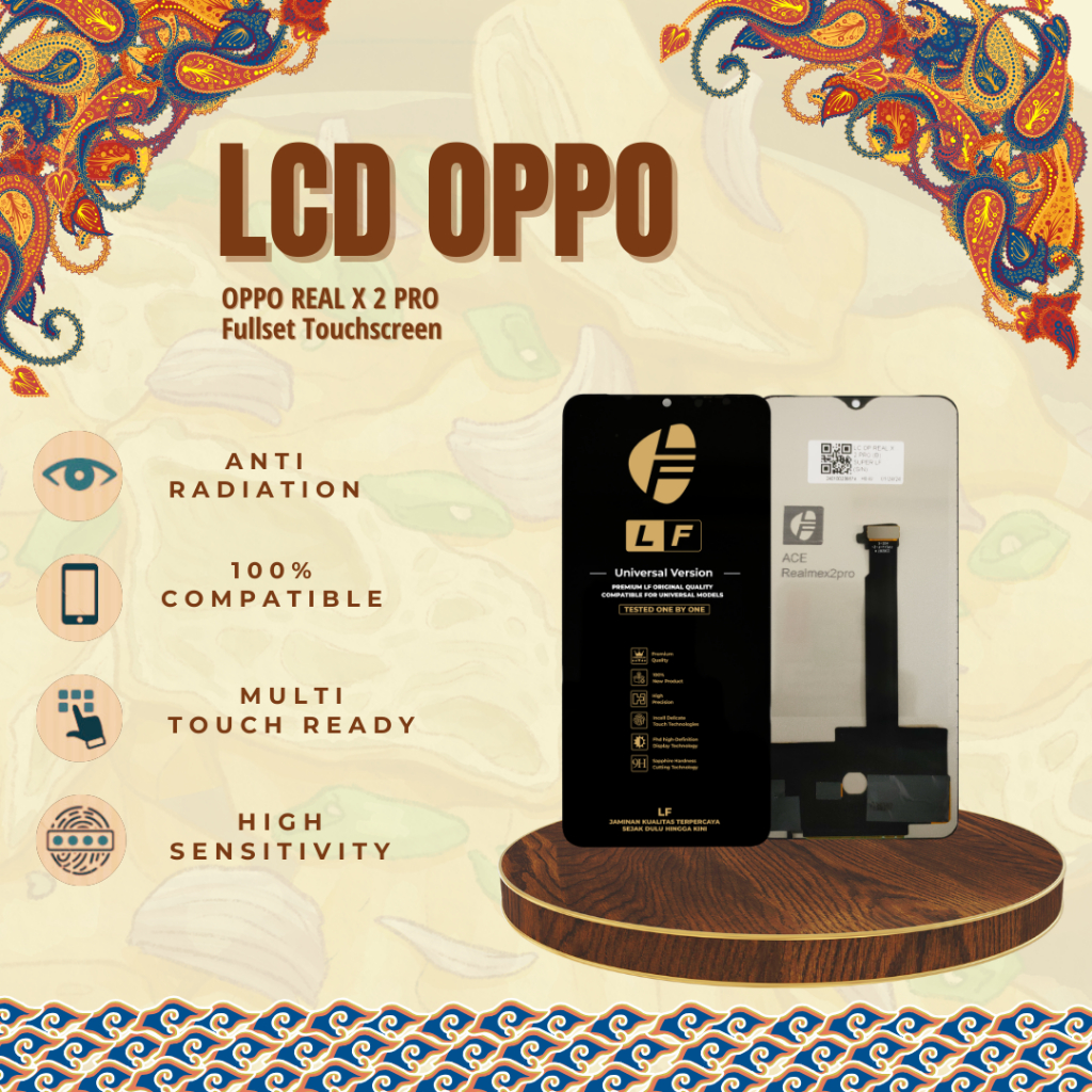 LCD OPPO REAL X 2 PRO Touchscreen (GARANSI LEM)