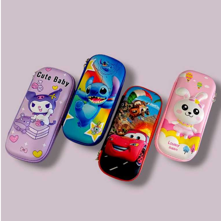 

Kotak Pensil Anak Tempat Pensil Karakter Timbul 3D Lucu Pencil Case 458