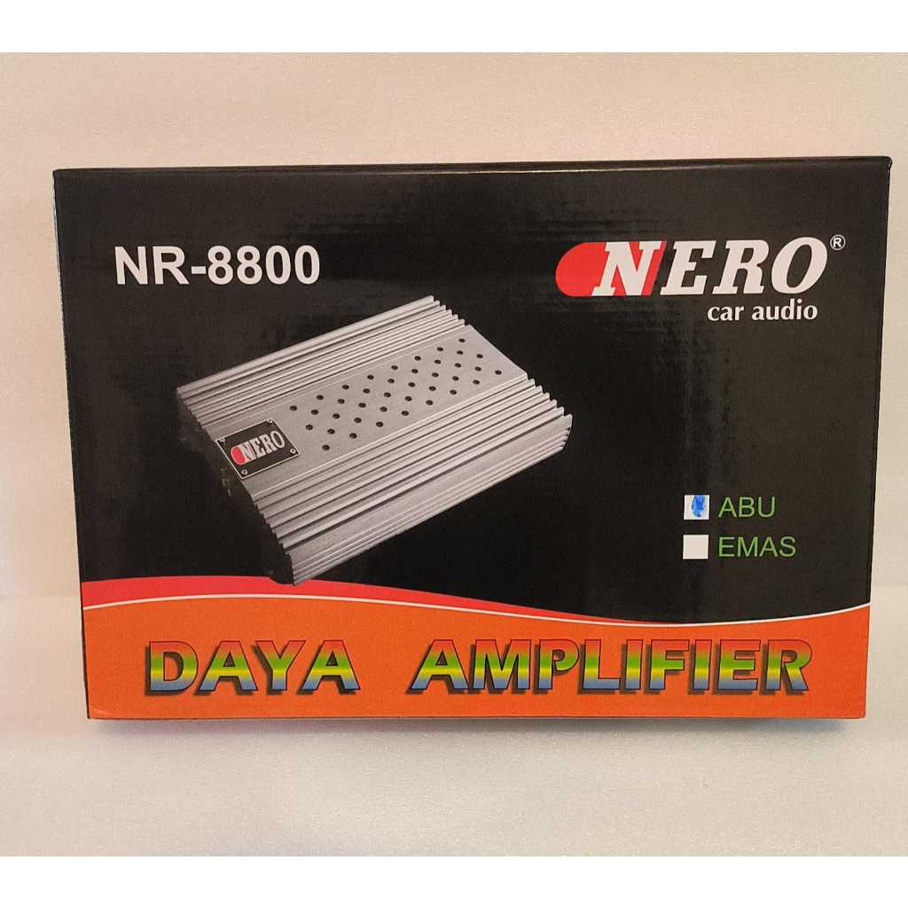 POWER NERO NR 8800 4 CHANNEL MOSFET - SCA Auto