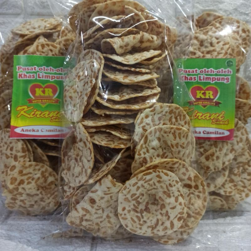 

Keripik Tempe Sagu Gurih ENAK