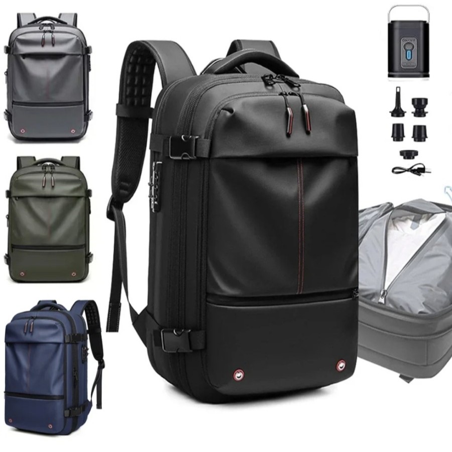 MH - Airback backpack vacuum laptop bag travel tas vacuum 7757