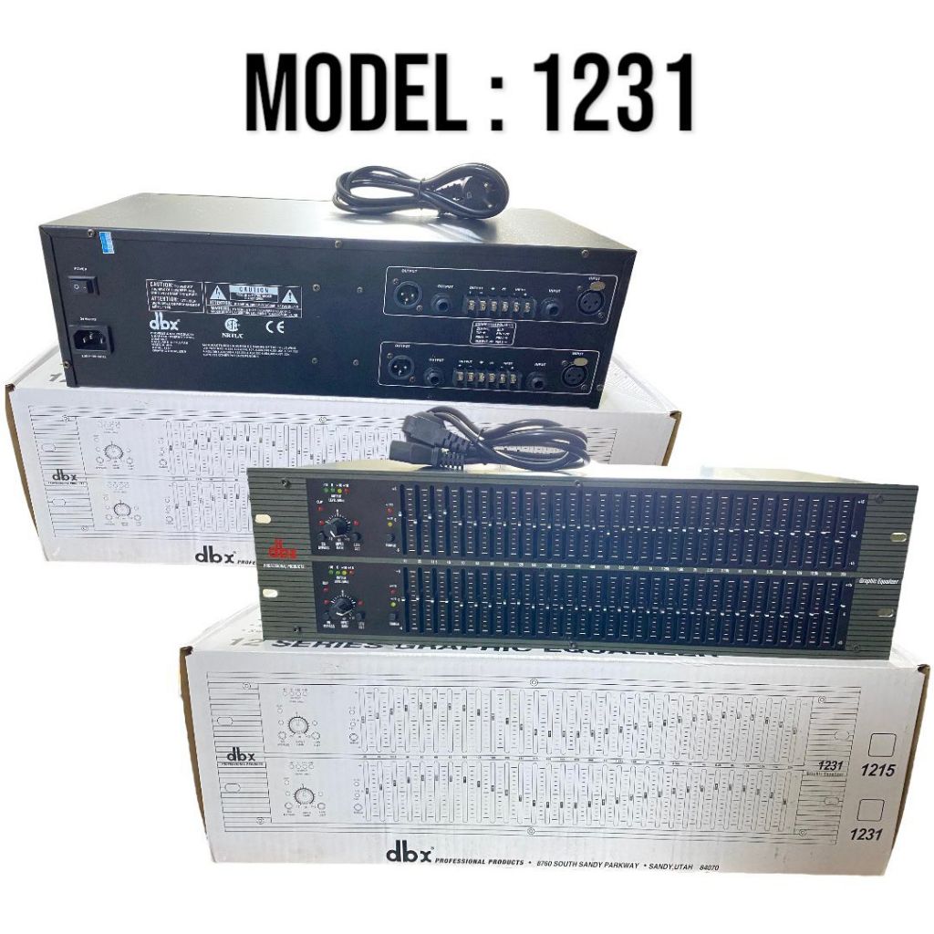 Equaliser DBX 1231