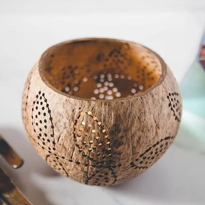 tatakan lilin aroma terapi, batok tatakan lilin