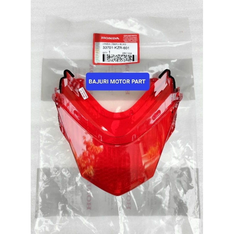 Mika Kaca Lampu Stop Belakang Vario Techno 125 Fi Old KZR 2012-2014 Original