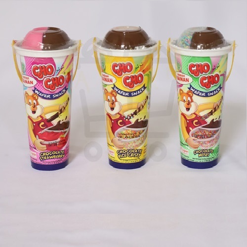 

Camilan Makanan Ringan Snack Cho Cho Wafer Stick Chocolate 40 Gr Cheese, Strawberry, Rice Crispy, Vanilla, Meises