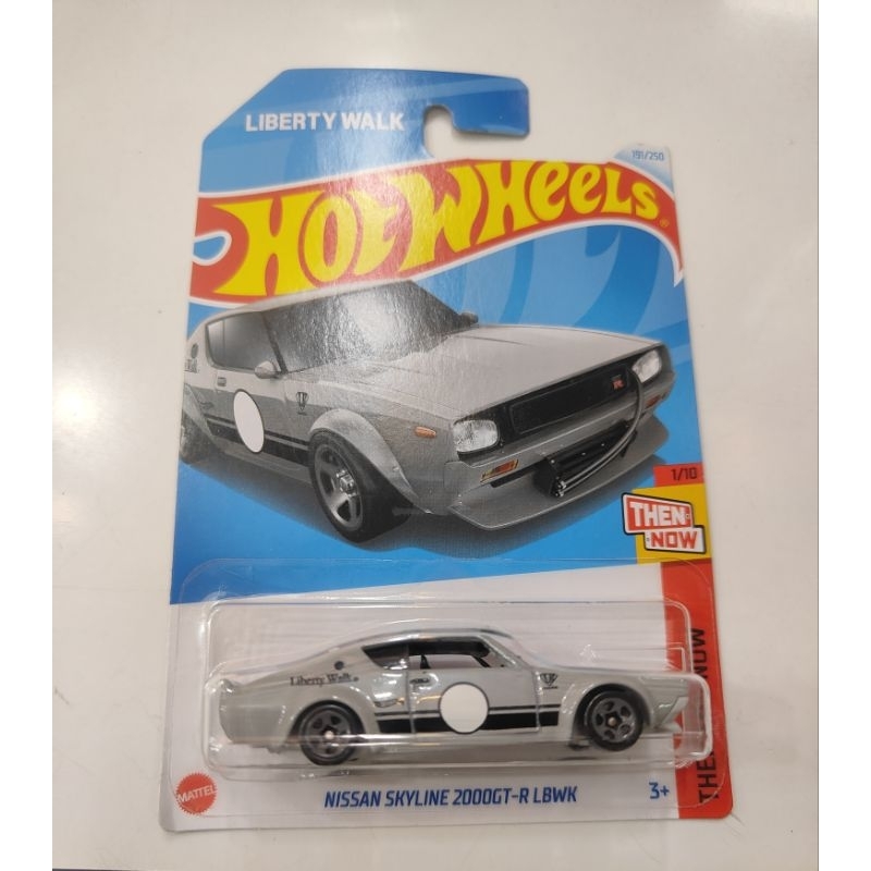 HOTWHEELS NISSAN SKYLINE 2000GT