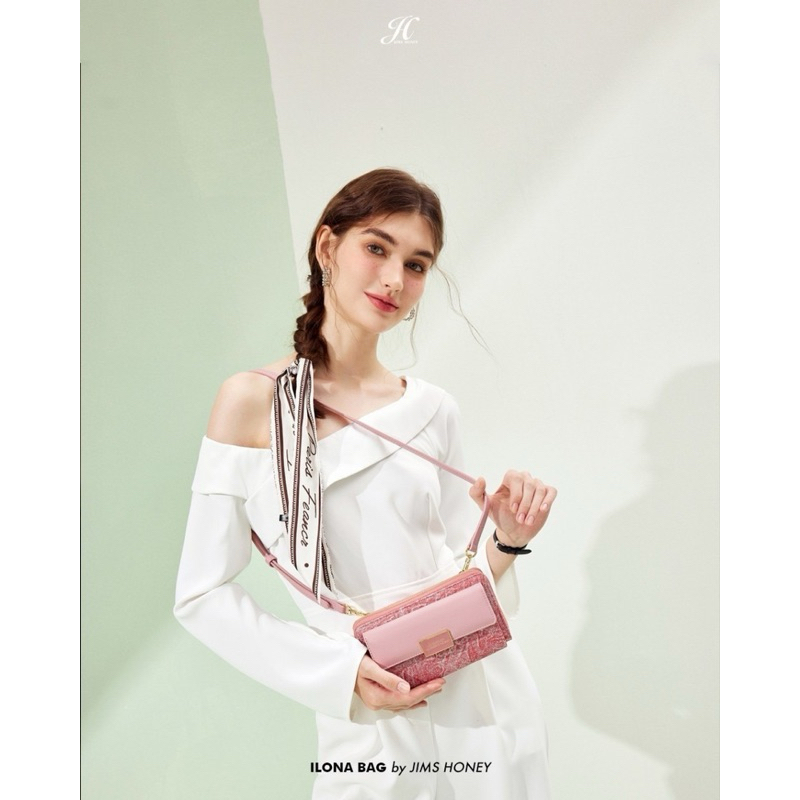 ILONA MINI BAG BY JIMSHONEY TAS SELEMPANG KECIL TERBARU DARI JIMSHONEY SLING BAG CEWE TAS HP WANITA 