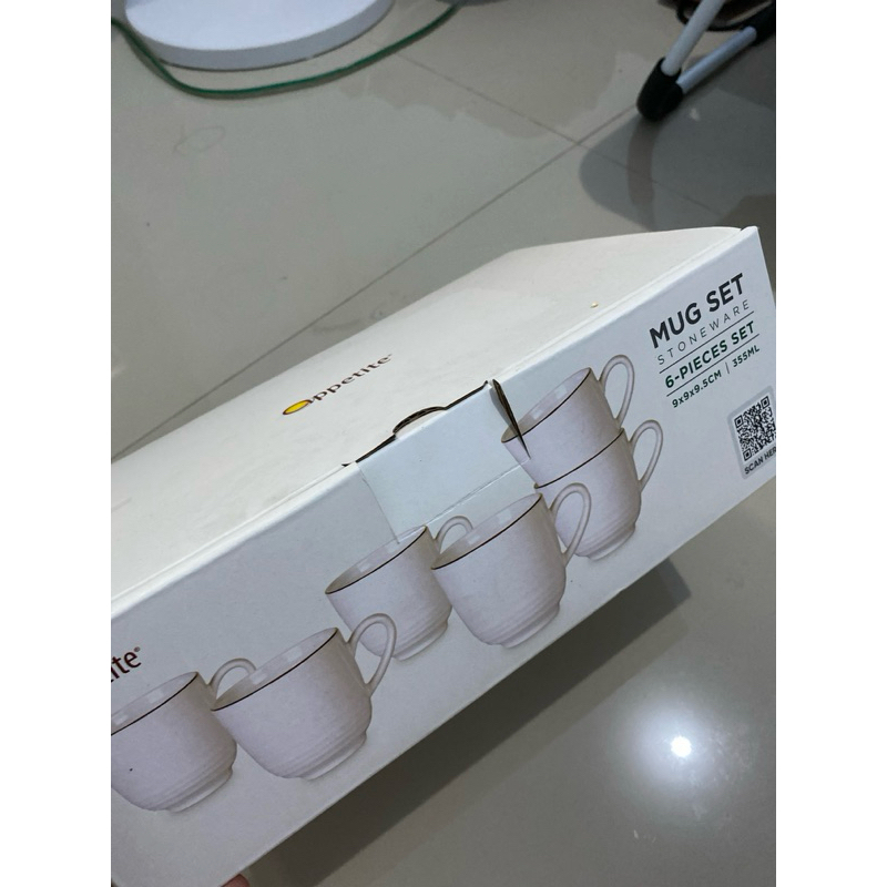 MUG SET STONE WARE INFORMA