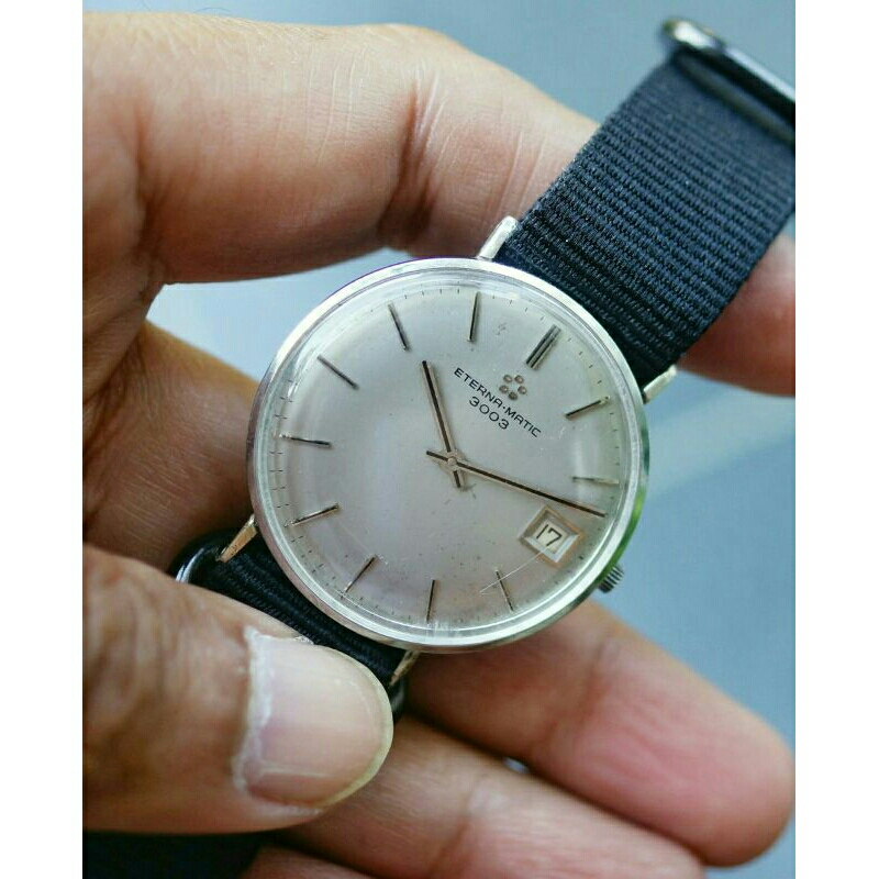 jam tangan vintage super langka Eterna Matic 3003
