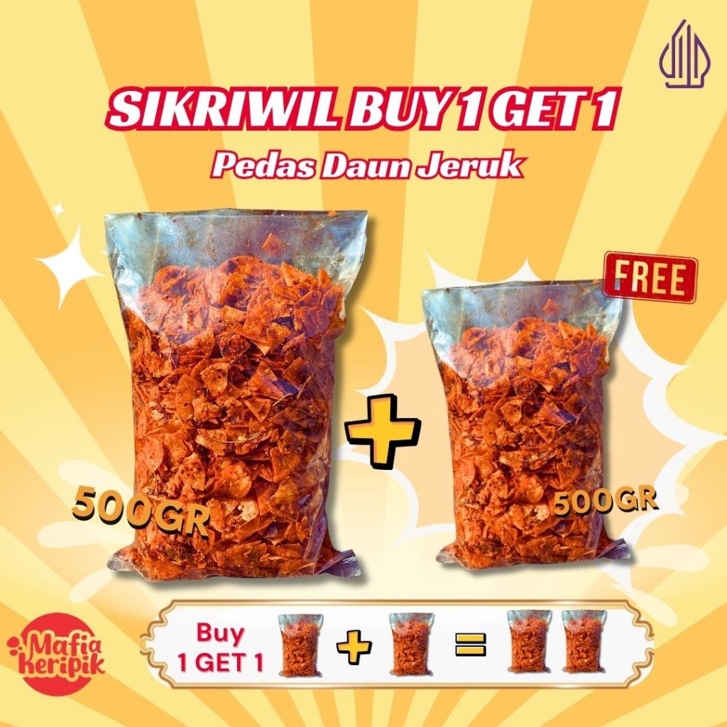 

Paket buy 1 get 1 Sikriwil [500gr Sikriwil + 500gr Sikriwil]