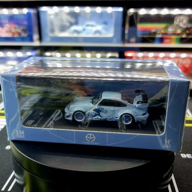 Time Micro Porsche RWB 964 Kanagawa Surfing Japan GT Wing Limited Edition GDO
