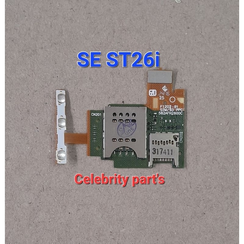 FLEXIBLE FLEXIBEL SIMCARD SONY XPERIA J ST26 ST26i