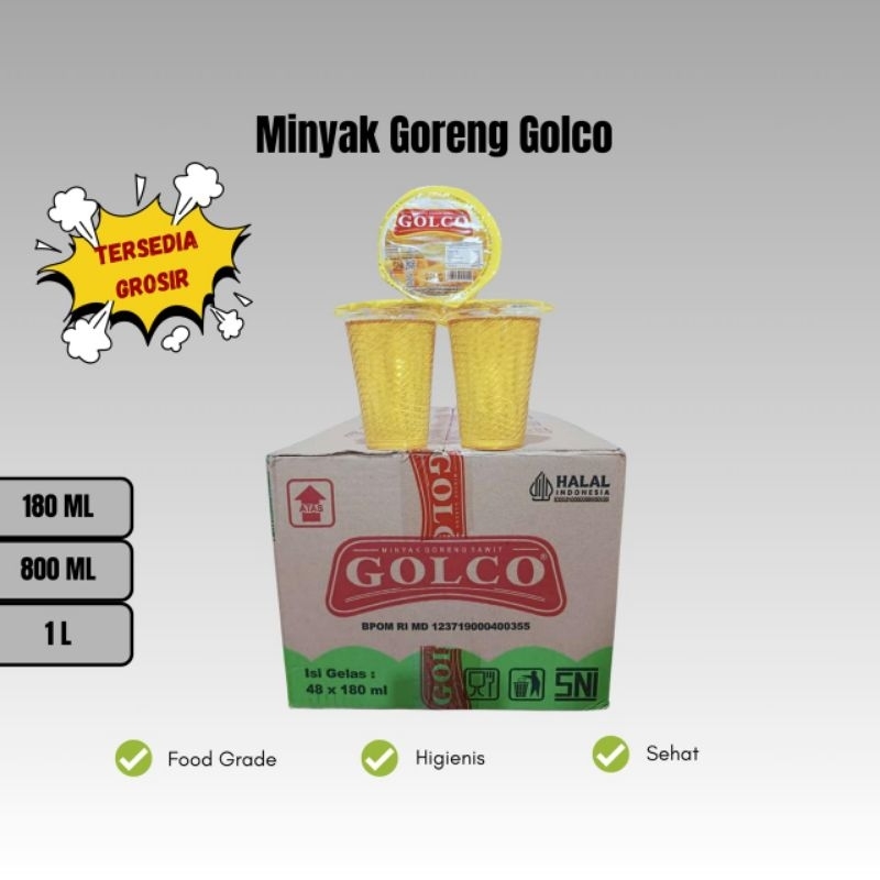 

Minyak Goreng Golco 180ml (3 pcs)