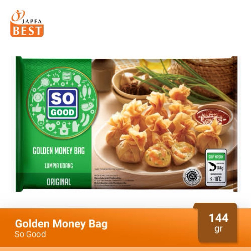 

SO GOOD Golden Money Bag 144 Gram