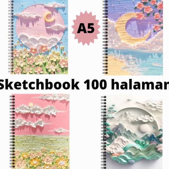 

PELAYANAN CEPAT SKETCHBOOK A5 ISI 1 HALAMAN BUKU SKETSA BUKU GAMBAR TEMA COVER 3D POP ART