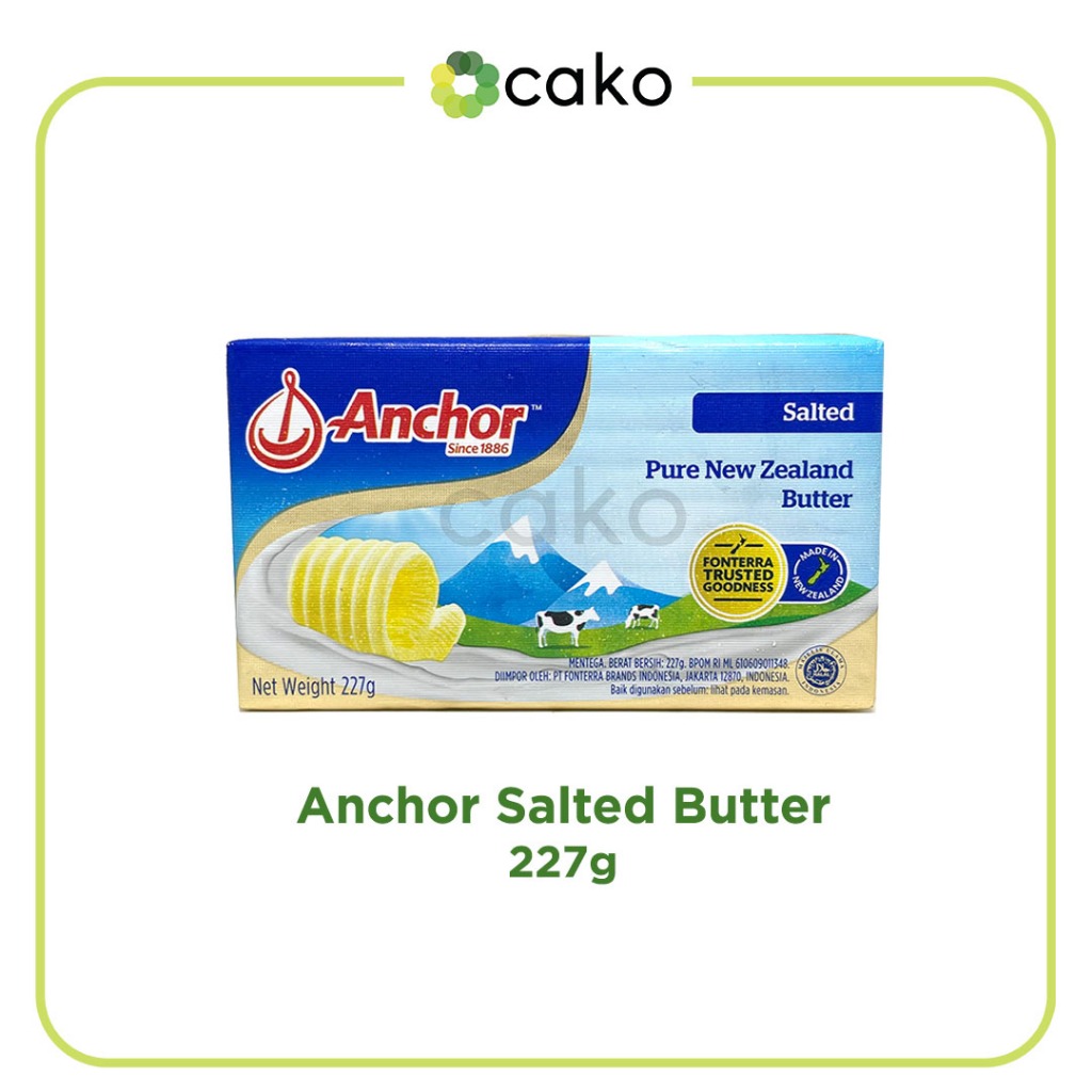 

Anchor Butter Salted & Unsalted / Khusus Pengiriman Instan & Sameday