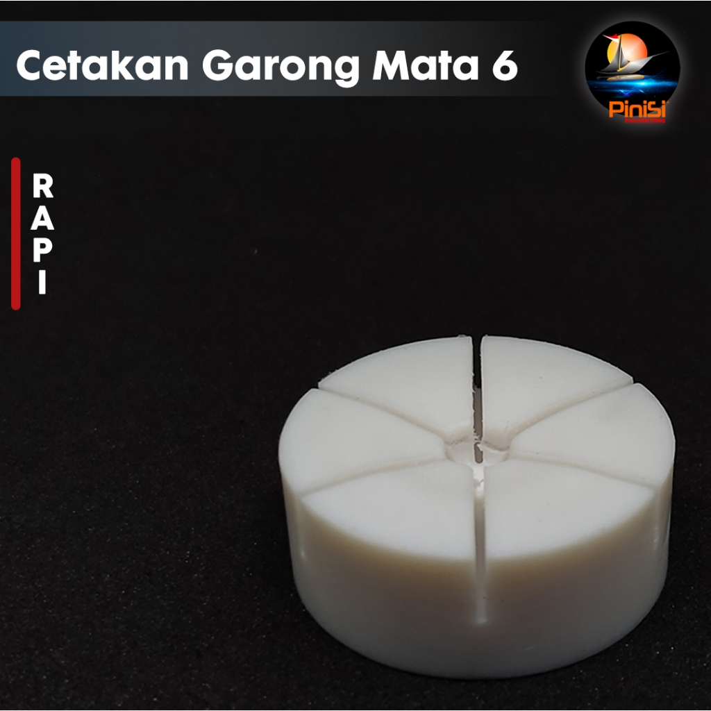 Cetakan Kail Pancing Garong Mata 6 Ikan Baronang, Ikan Belanak, Ikan Nila